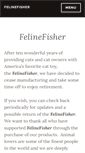 Mobile Screenshot of felinefisher.com